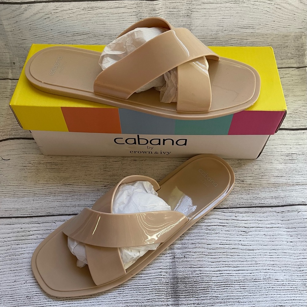 Cabana by Crown & Ivy Tahiti Jelly Sandals